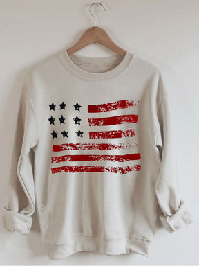 America Flag Sweatshirt