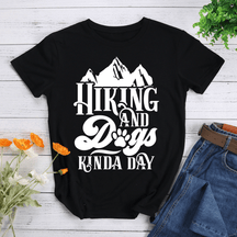 Hiking and Dogs T-shirt