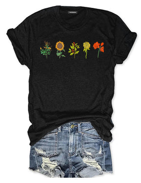 Boho Sunflower T-shirt