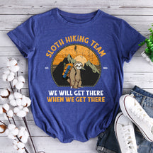 Sloth Hiking Team T-shirt