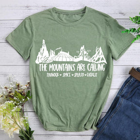 Mountains Are Calling Hiking T-shirt