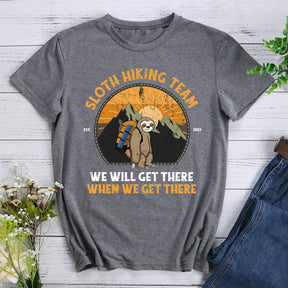 Sloth Hiking Team T-shirt