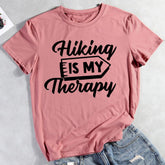 Hiking Is My Therapy Hiking T-shirt