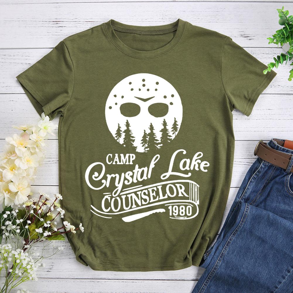 Camp Crystal Lake Counselor Hiking T-shirt