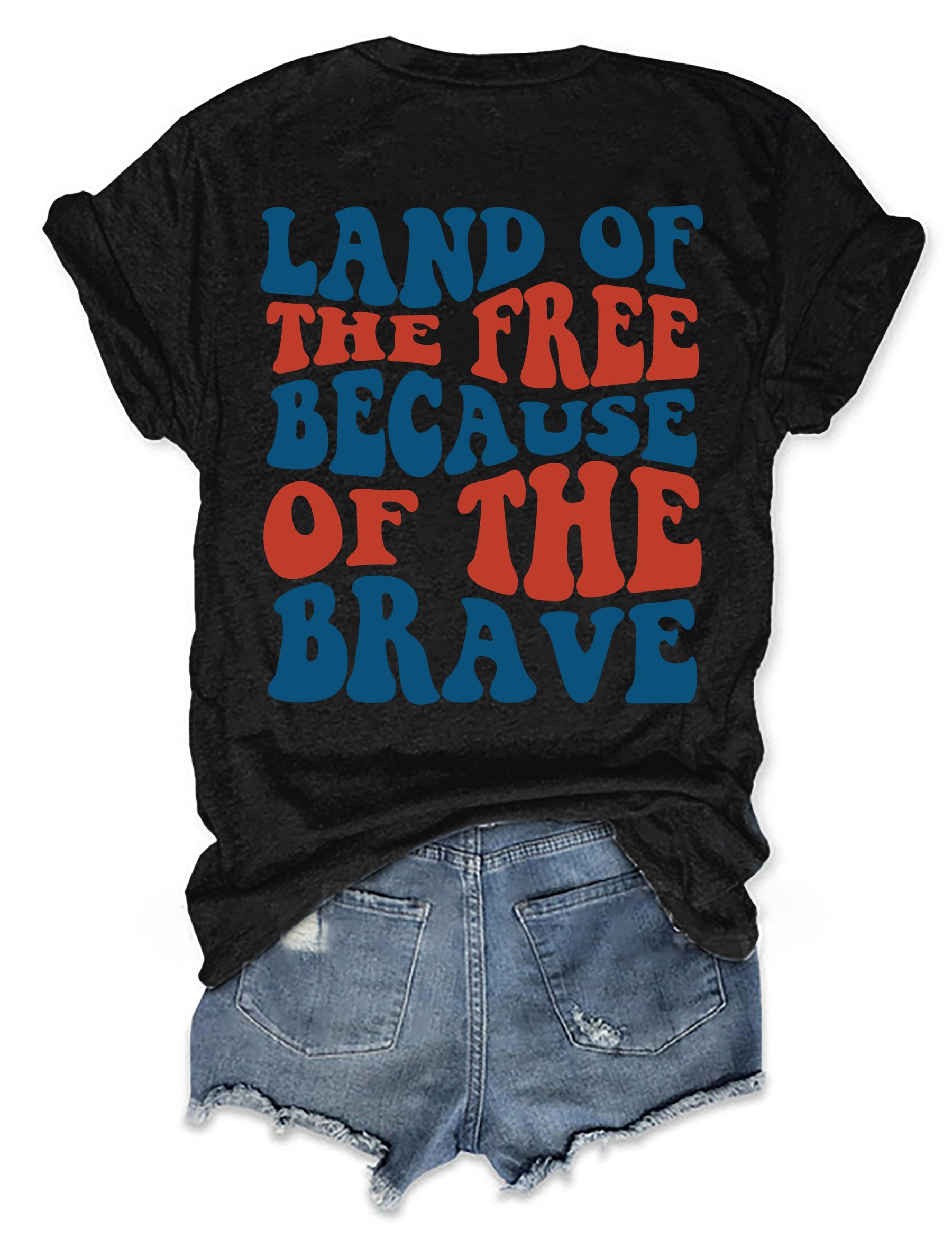 America Land Of The Free Because Of The Brave T-shirt