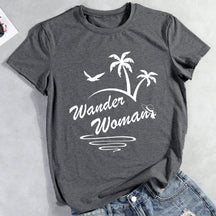 Wander Woman Travelling Hiking T-shirt