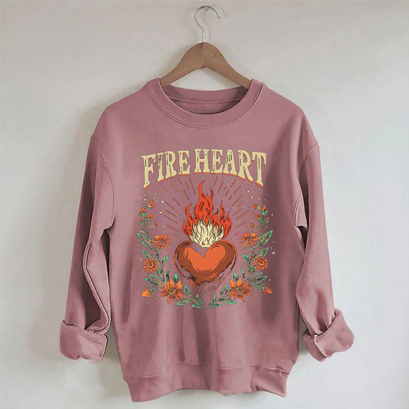 Sweat-shirt bookish imprimé tendance Fireheart