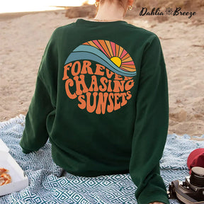 Forever Chasing Sunsets Crewneck Sweatshirt