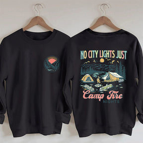 Vintage Camping Family Adventure Sweatshirt