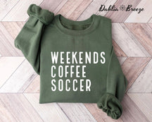 Sweat-shirt de football au café du week-end