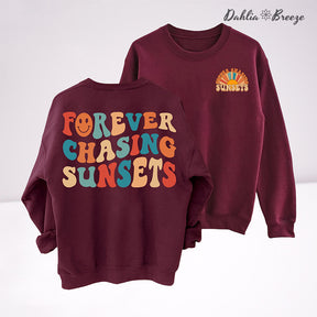 Forever Chasing Sunsets Crewneck Sweatshirt