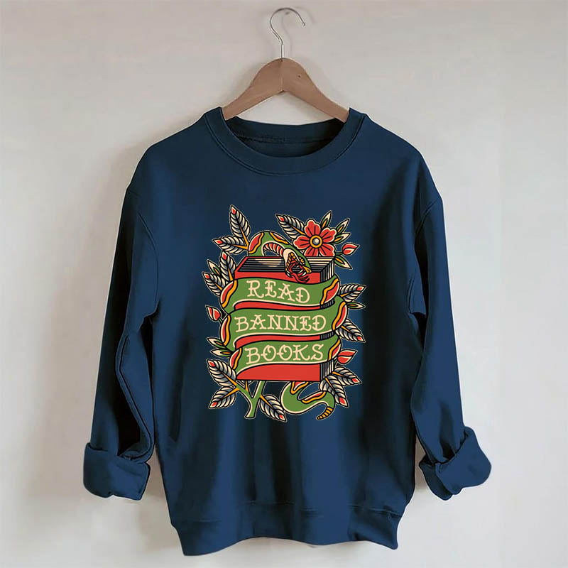 Sweat-shirt Lire des livres interdits