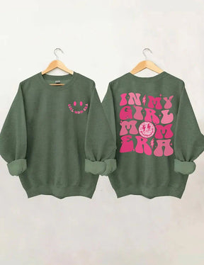 In My Girl Mom Era Sweat-shirt mignon à col rond