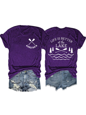 Life Is Better At The Lake T-shirt