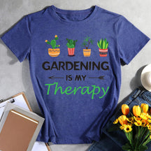 Gardening Is My Therapy Hiking T-shirt