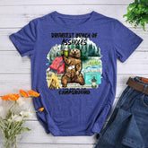 Campground Round Neck T-shirt