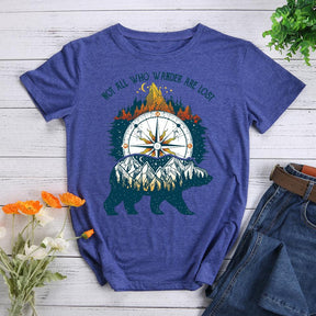 Not All Who Wander Are Lost Hiking T-shirt