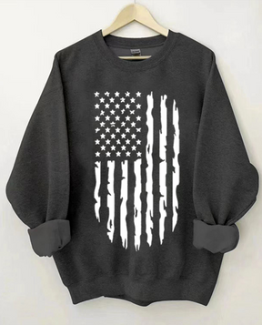 American Flag Sweatshirt