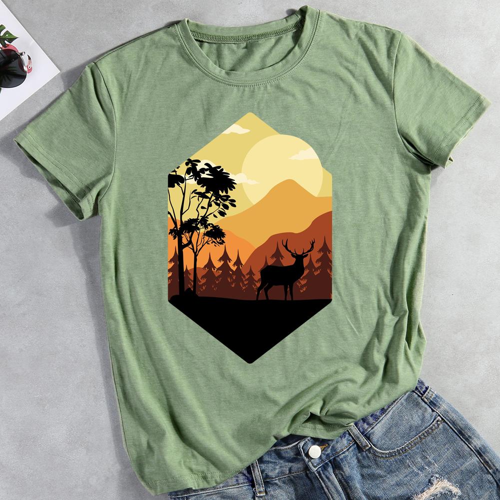 Nature landscape Hiking T-shirt