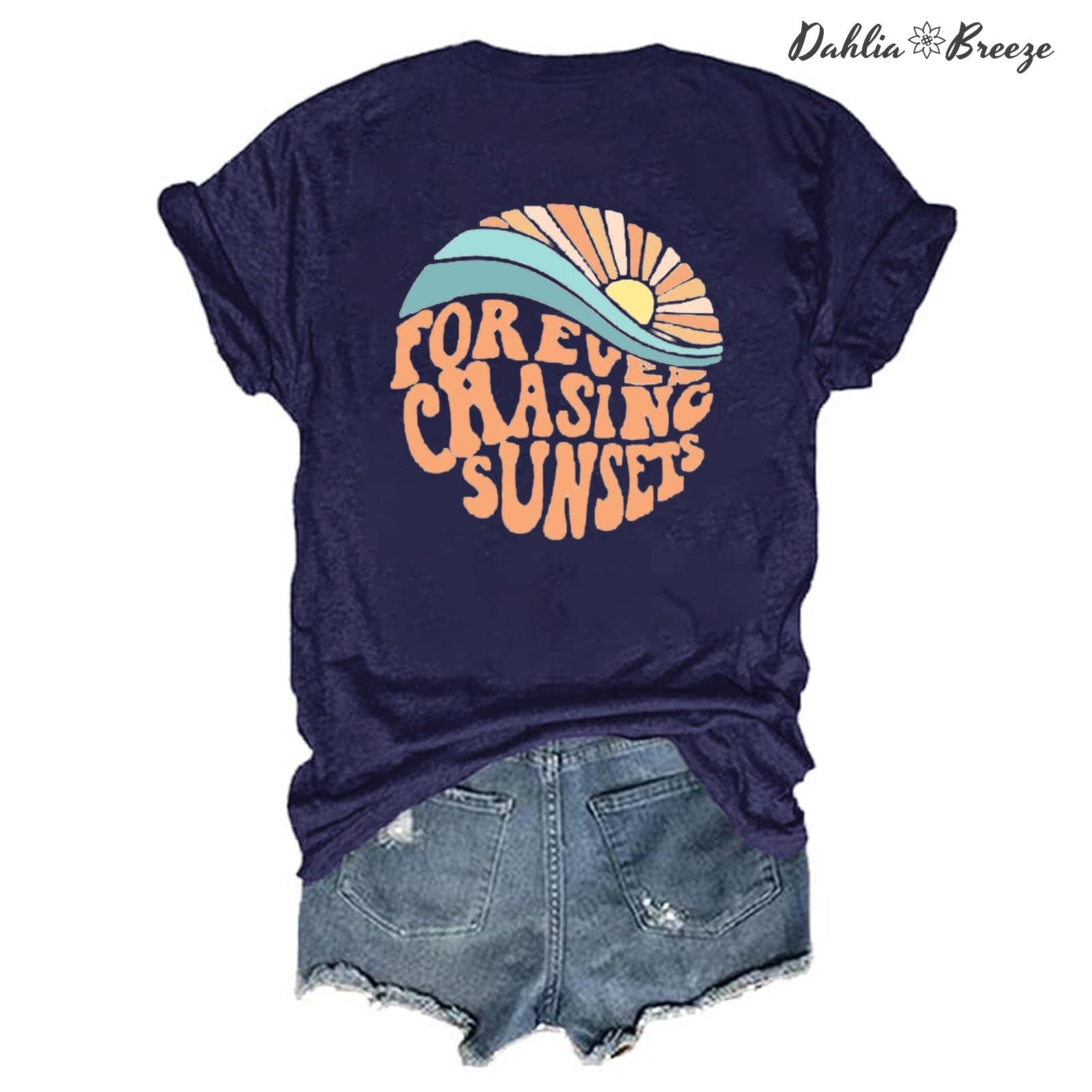 Sunset Beach Nature Travel T-shirt