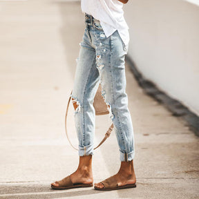 Street Hipster Ripped Jeans