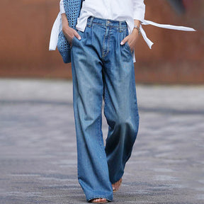 High Waist Loose Wide Leg Jeans