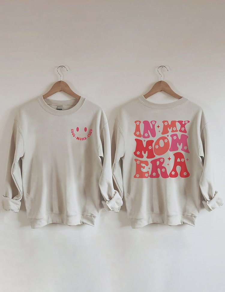 Sweat-shirt mignon à l'ère de ma mère