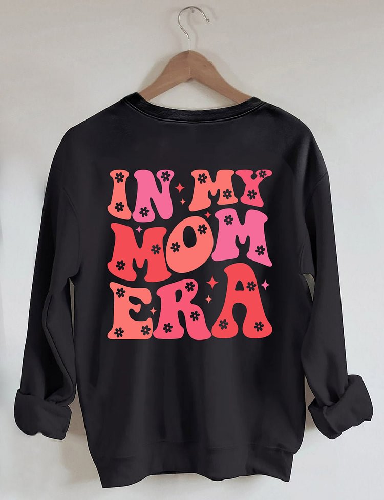 Sweat-shirt mignon à l'ère de ma mère