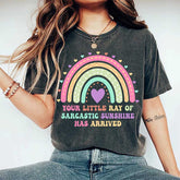 Your Little Ray of Sarcastic Sunshine Has Arrived Cute T-shirt