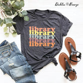 T-shirt Bibliothèque Bookworm