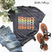 Bookworm Library T-shirt