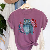 Scandinavian Folk Owl T-shirt