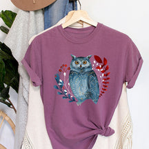 Scandinavian Folk Owl T-shirt