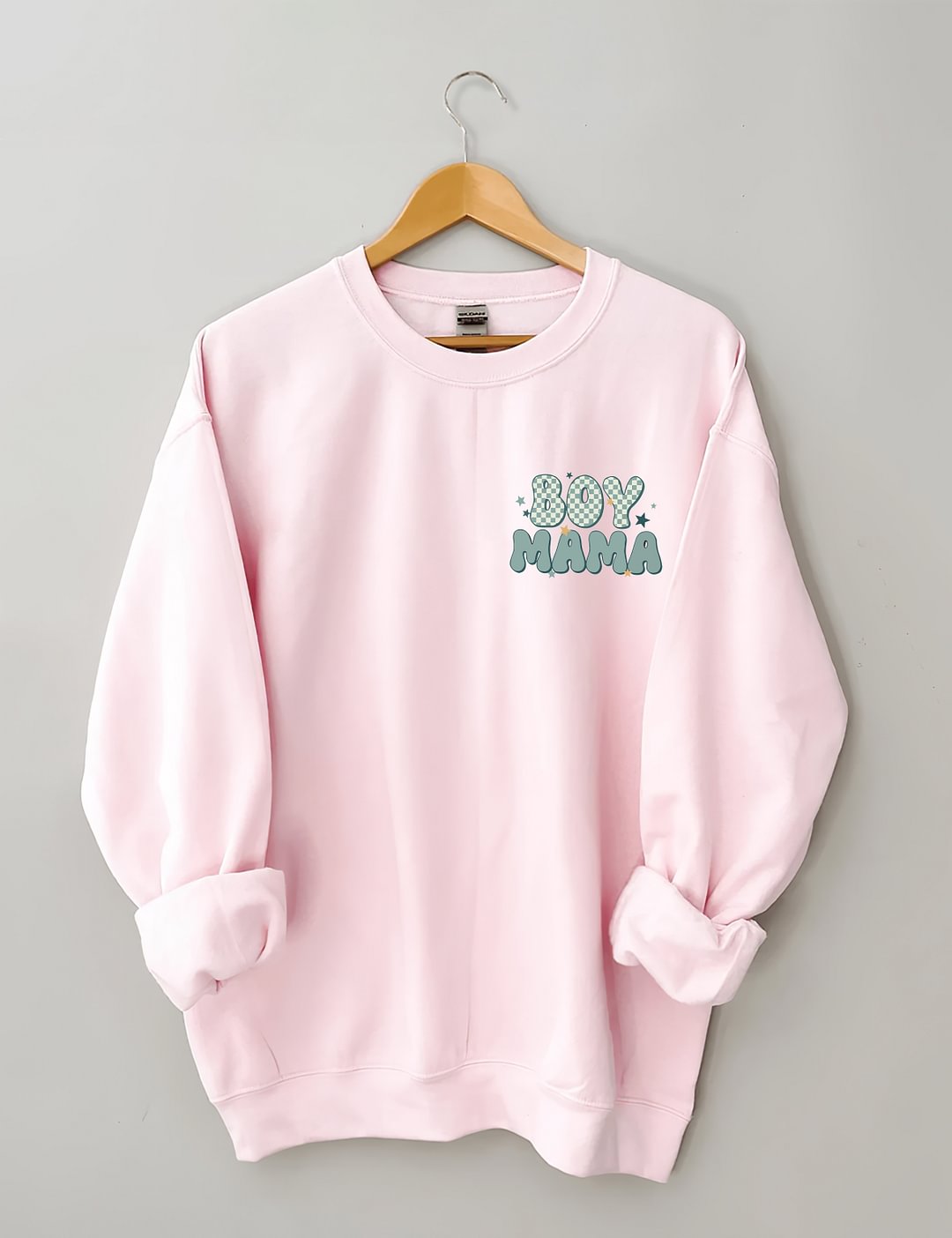 In My Boy Mom Era Trendy Crewneck Sweatshirt