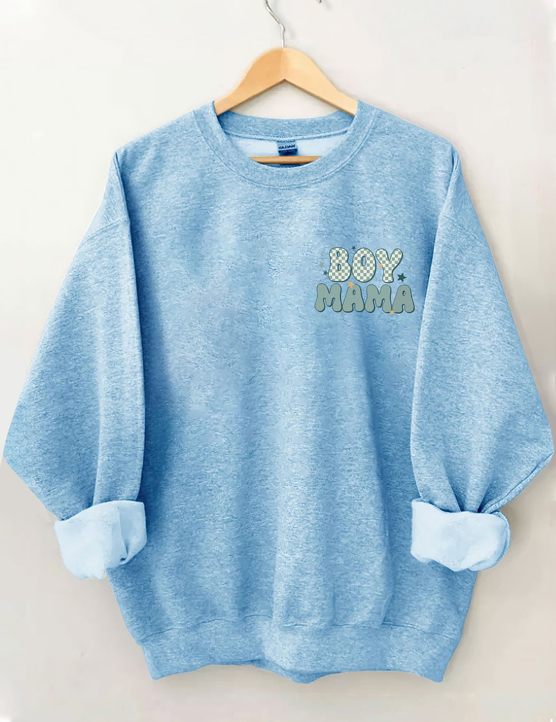 In My Boy Mom Era Trendy Crewneck Sweatshirt