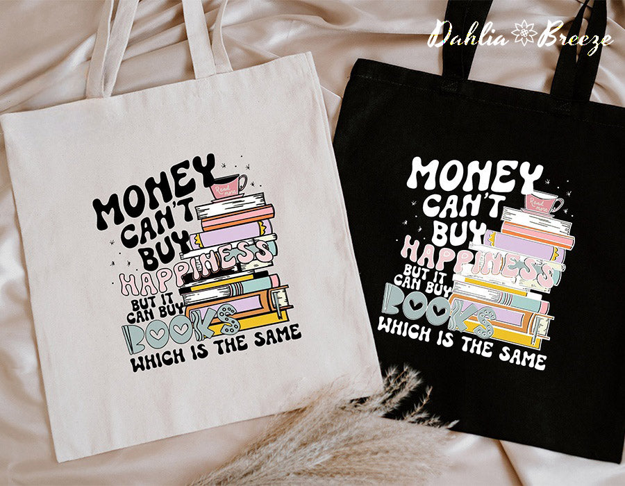 Book Lover Tote Bag