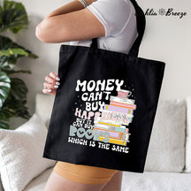 Book Lover Tote Bag