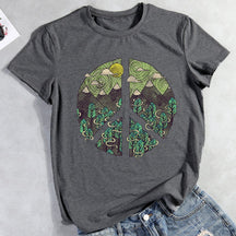 Peaceful Landscape Hiking T-shirt