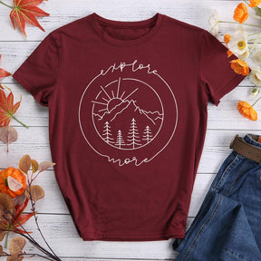 Explore More Round Neck T-shirt