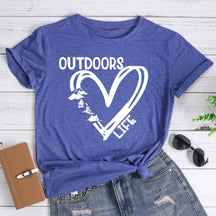 Outdoors life Hiking T-shirt