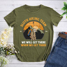 Sloth Hiking Team T-shirt