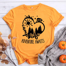 Camp Life Adventure Awaits T-shirt