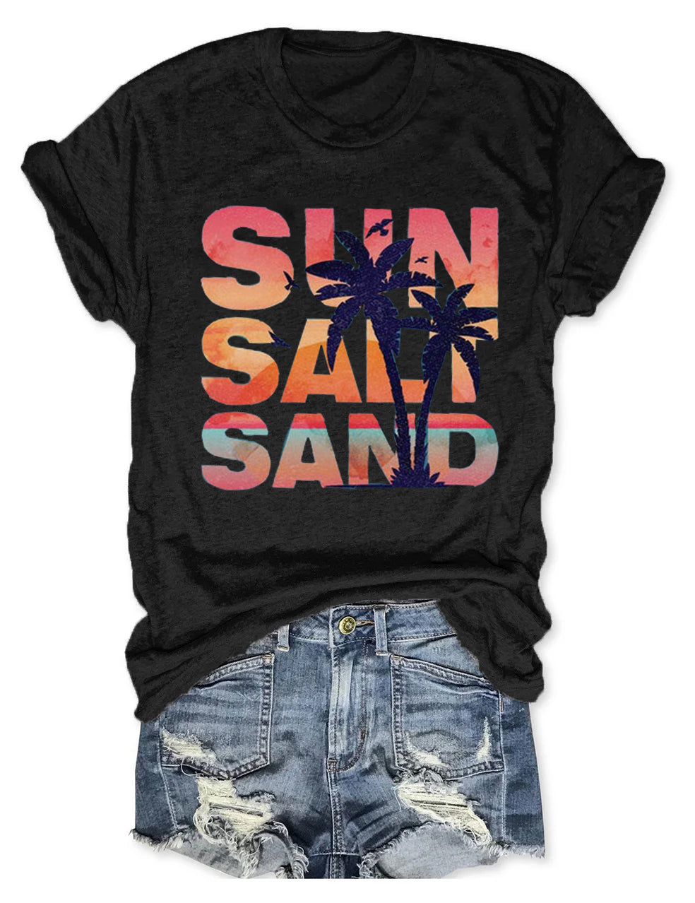 T-shirt Soleil Sel Sable