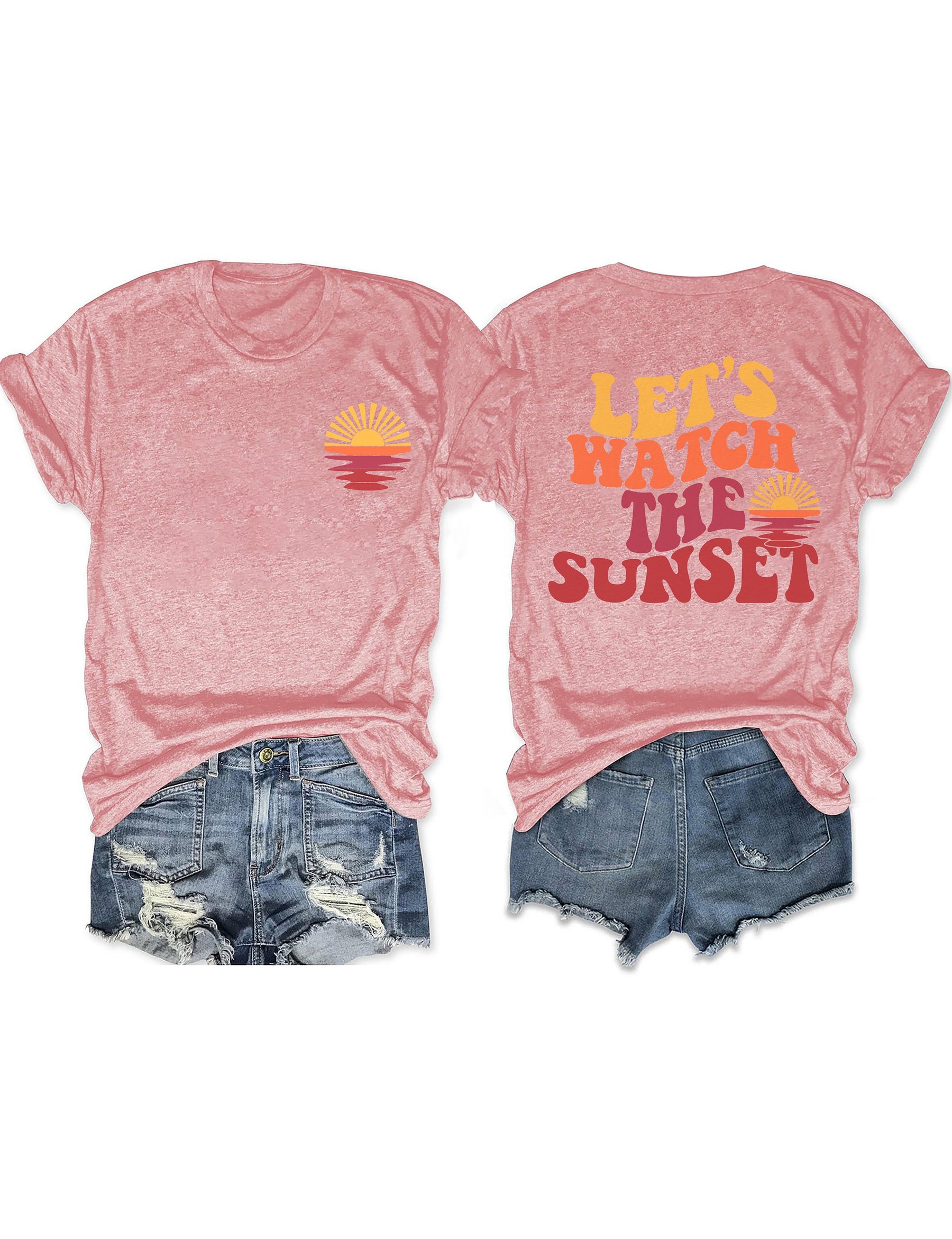 Regardons le T-shirt Sunset