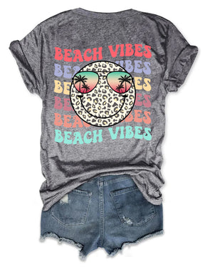 T-shirt Ambiance de plage