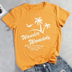 Wander Woman Travelling Hiking T-shirt