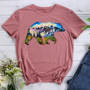 Mountain Bear Hiking T-shirt