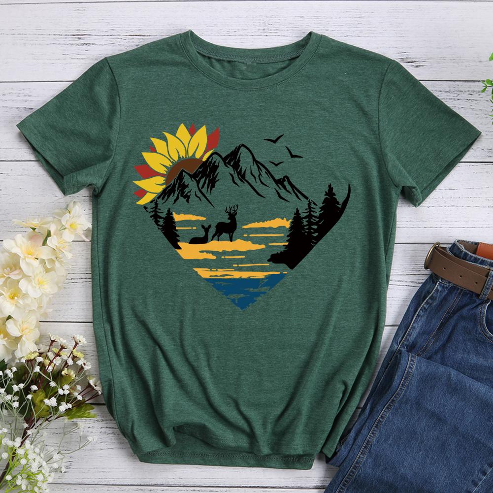 Heart Mountains Hiking T-shirt