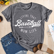 T-shirt Maman Baseball