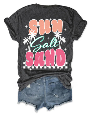 T-shirt Soleil Sel Sable